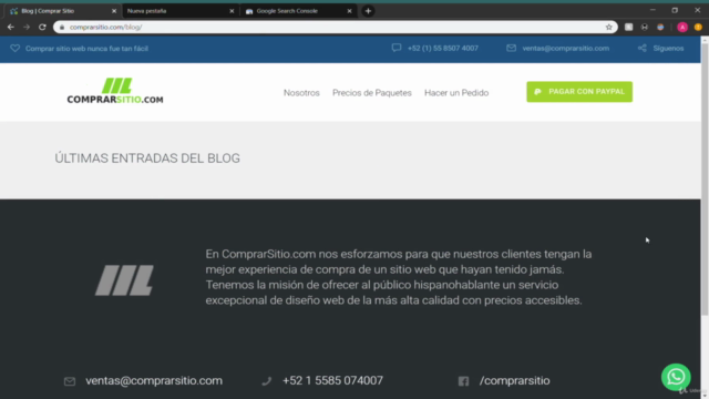 Cómo hacer un sitio web rápido con Wordpress ¡Vende páginas! – Screenshot 3