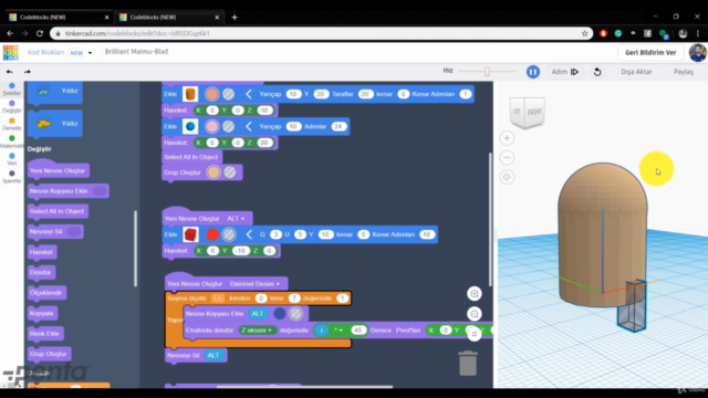 AUTODESK TINKERCAD ILE BASTAN SONA 3 BOYUTLU TASARIM – Screenshot 4