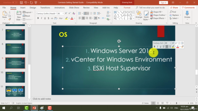 VMware vCenter Server and ESXi Host in your home Machine – Screenshot 2