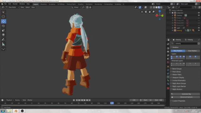 Personagem 3D para Games com Blender – Screenshot 3