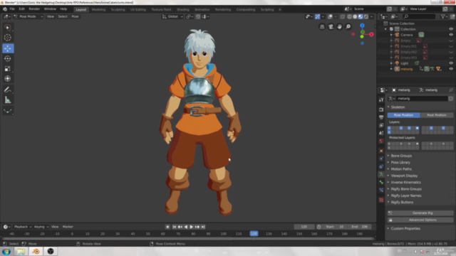Personagem 3D para Games com Blender – Screenshot 4