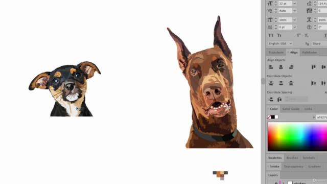 Vector Illustration 1: Drawing Dogs & Animals – Screenshot 2