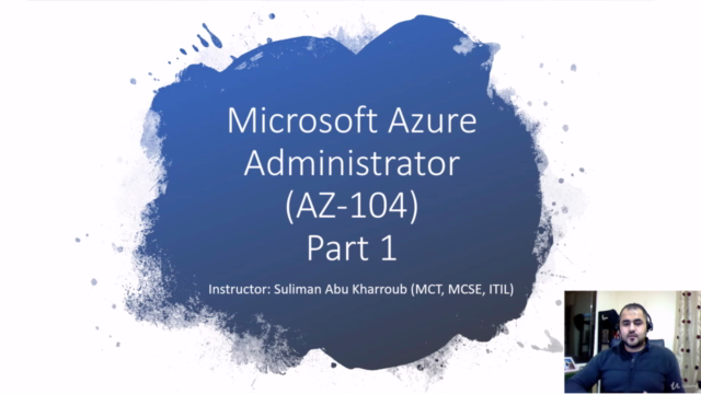 Azure Administrator AZ-104  (Arabic) - Part1 - Screenshot_01