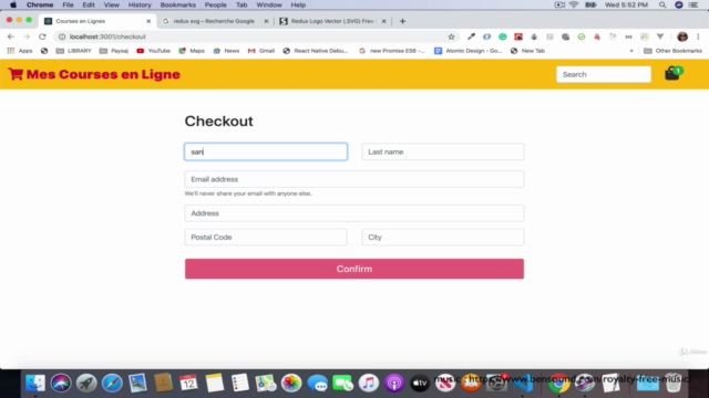 Développement Front - ReactJS, Redux et l'API Contexte – Screenshot 1