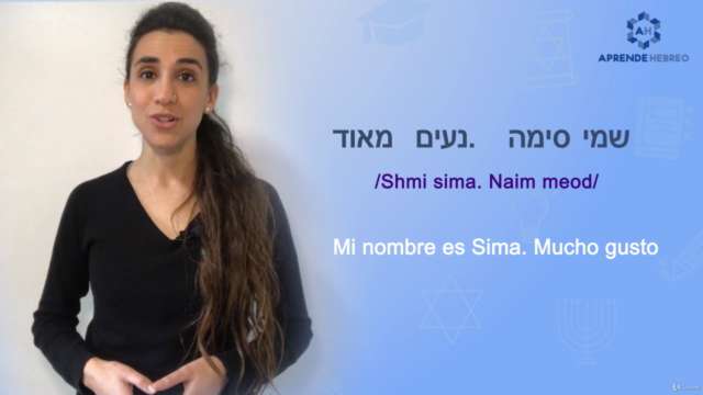 Hebreo para principiantes: El mejor curso de +70 clases – Screenshot 4