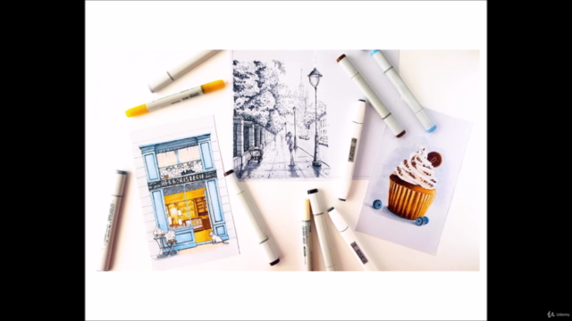 Sketching with markers – Screenshot 1