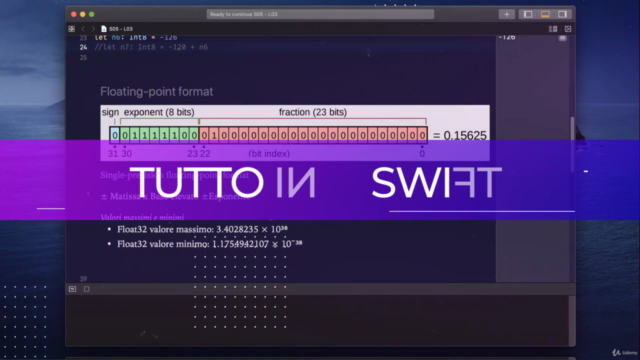 Swift Foundation: impara da zero il linguaggio Swift – Screenshot 2