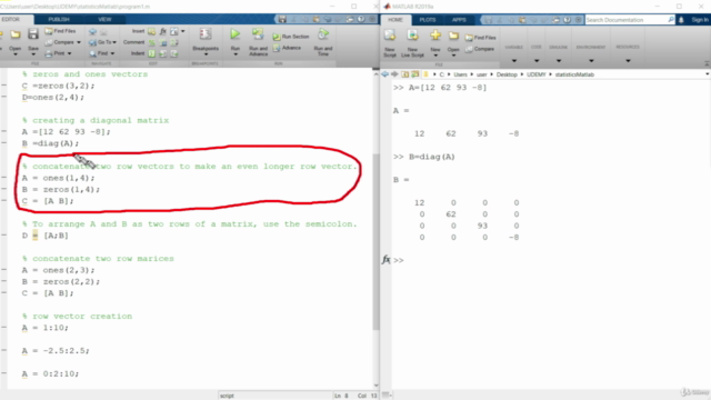 Statistics with MATLAB – Screenshot 2