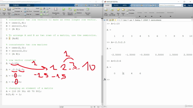 Statistics with MATLAB – Screenshot 4