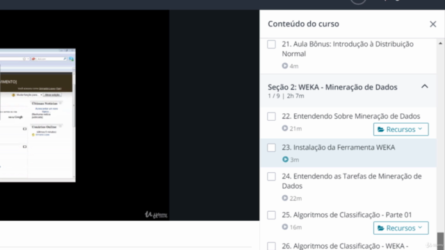 Construção de algoritmos de ML e Estatística Básica – Screenshot 3