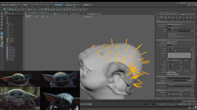 Creating Baby Yoda_Part 1_Zbrush Sculpting - Screenshot_03