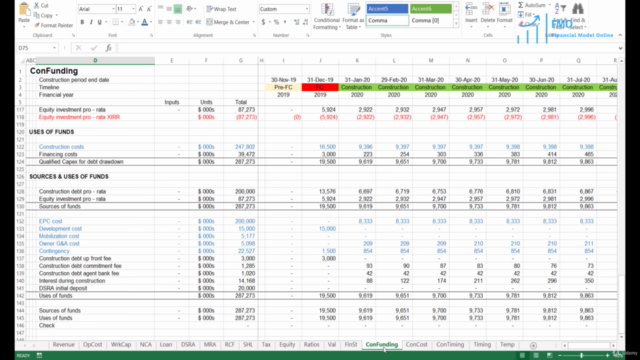 Complete Financial Modeling for Project Finance in Excel - Screenshot_02