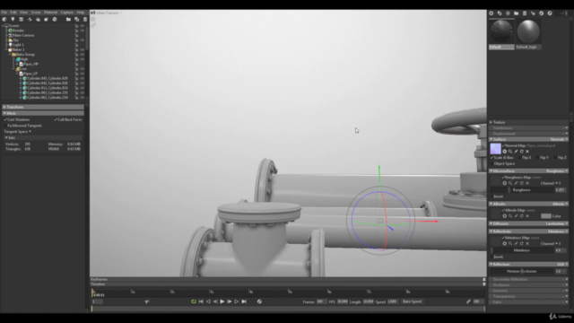 Submarine Interior Game Environment Creation in Blender