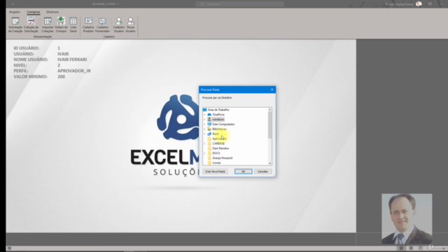 Crie um Sistema do Zero com Excel, VBA, SQL, Banco de Dados – Screenshot 3