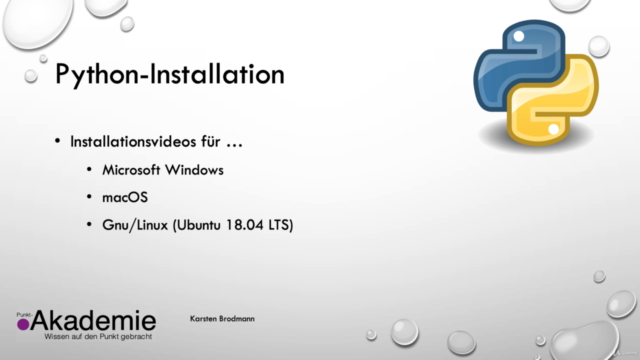 Python 3 - Einführung in die Programmierung – Screenshot 3