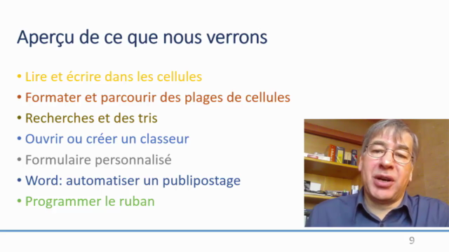 Apprenez VBA et programmez Excel, 1er Niveau – Screenshot 3