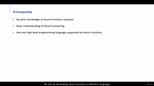 Azure Functions Masterclass – Screenshot 4