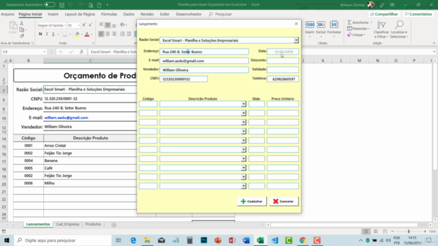 Curso Completo Excel VBA - Sistema para Gestão de Orçamento - Screenshot_02