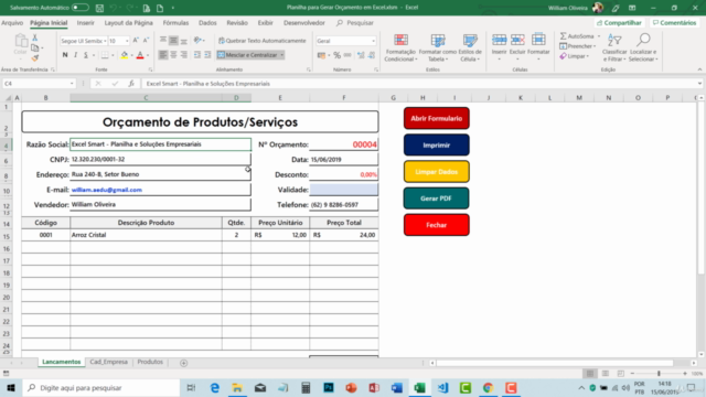 Curso Completo Excel VBA - Sistema para Gestão de Orçamento - Screenshot_04