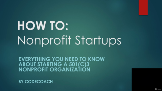 Nonprofit Startup - How To Start a Nonprofit Business – Screenshot 1
