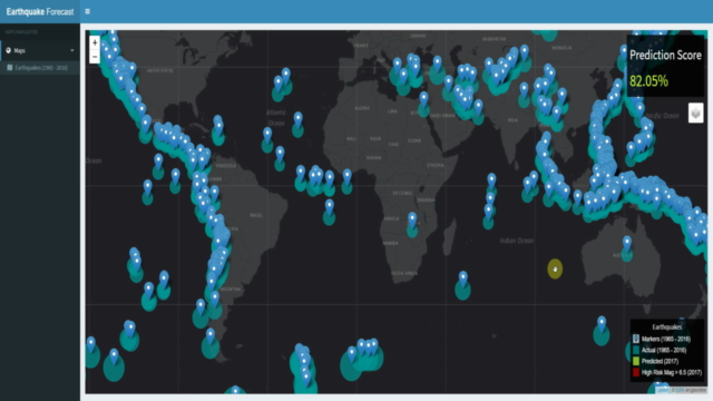 Machine Learning for Predictive Maps in Python and Leaflet – Screenshot 4