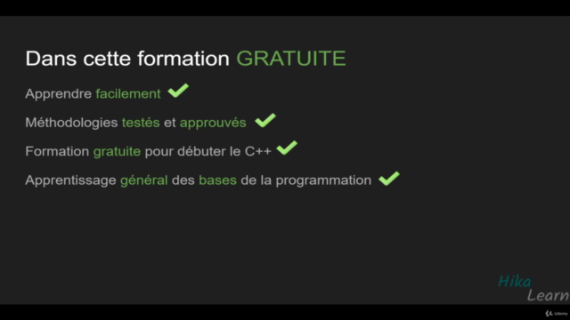 Apprends GRATUITEMENT et FACILEMENT les bases du C++ – Screenshot 3