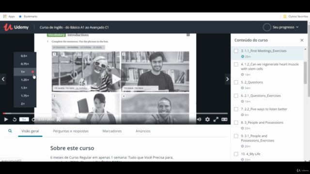 Curso de Inglês - Método Extraordinário Rumo à FLUÊNCIA – Screenshot 4