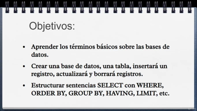 Introducción a MySQL 8.0 (actualizado a MariaDB 11.4) – Screenshot 1