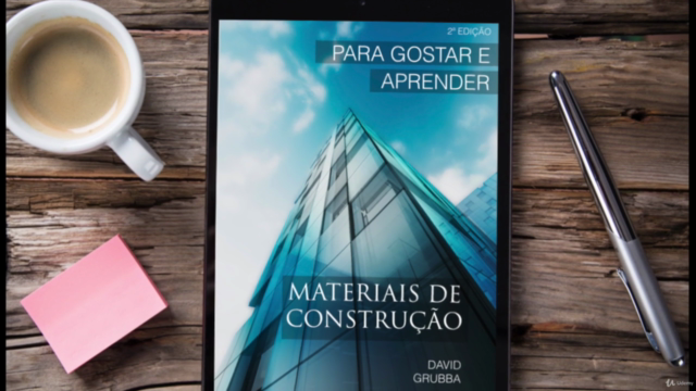 Curso de Materiais de Construção - Didático e Objetivo – Screenshot 1
