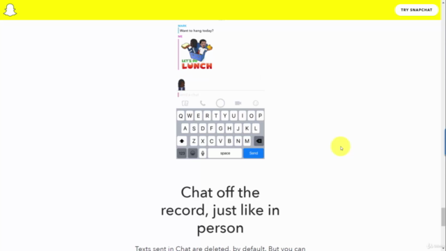 Snapchat For (Beginners): Fast Track Training – Screenshot 4