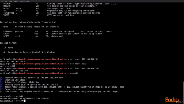 Metasploit Unleashed: Build defense against complex attacks – Screenshot 3