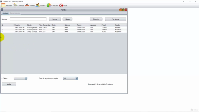 Desarrolla sistemas en Java, MySQL, DAO, POO, Swing, 3 Capas – Screenshot 4