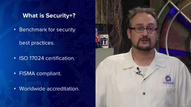 CompTIA Security+ OFFICIAL Video Training Partner (SY0-501) – Screenshot 1