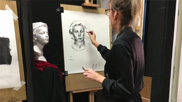 Portre Çizimi Resim Kursu | Portrait Drawing Course – Screenshot 4