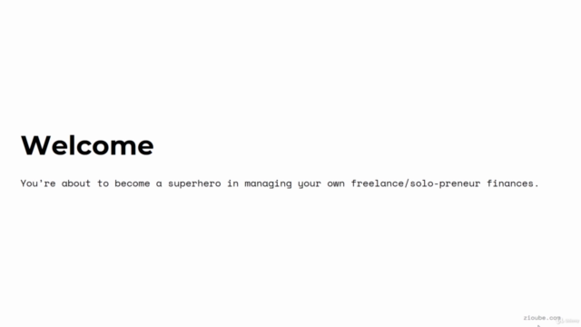 Managing freelancer finances – Screenshot 1