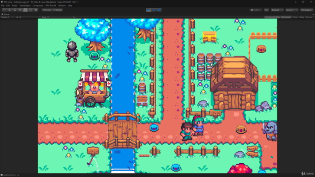 Criação de Mapa 2D, Tilemap com o Unity – Screenshot 1
