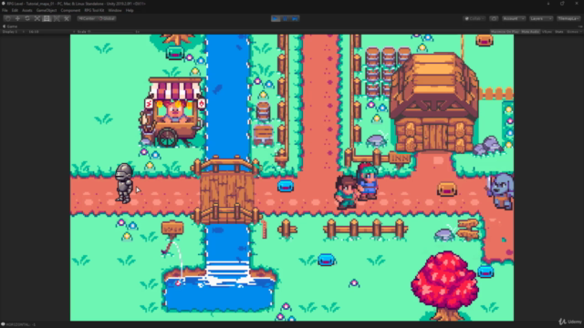 Criação de Mapa 2D, Tilemap com o Unity – Screenshot 2