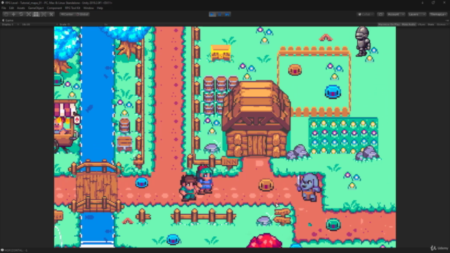 Criação de Mapa 2D, Tilemap com o Unity – Screenshot 3