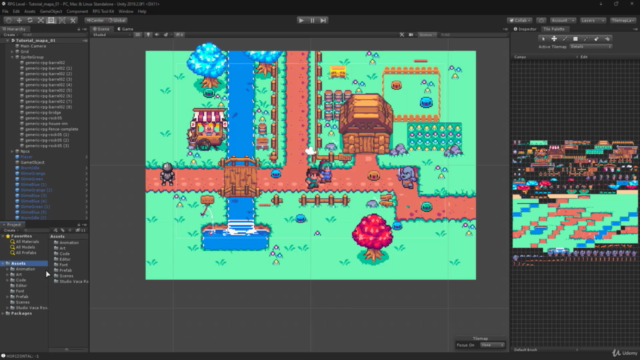 Criação de Mapa 2D, Tilemap com o Unity – Screenshot 4