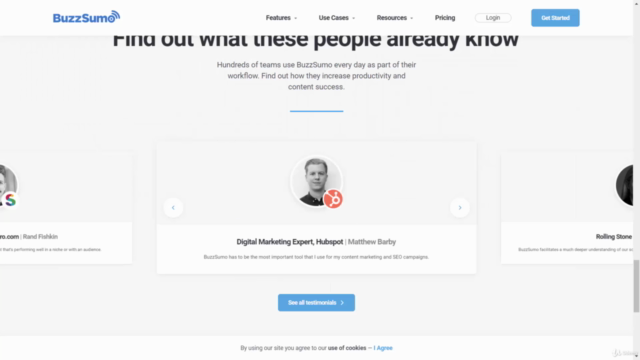 Buzzsumo For (Beginners): Fast Track Training – Screenshot 2