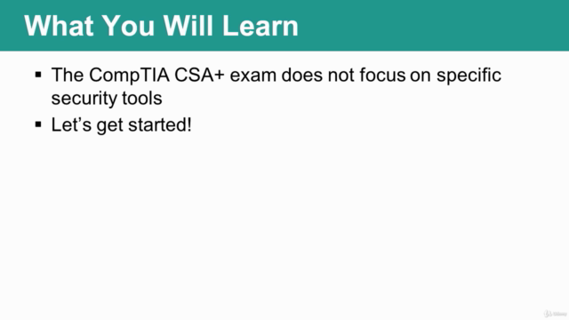 CompTIA Cybersecurity Analyst (CySA+) Certification - Screenshot_04