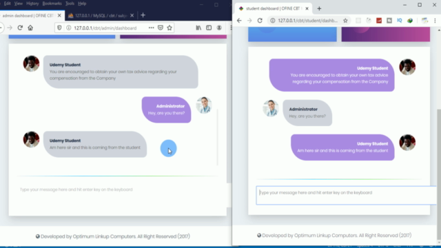Develop Computer Based Test (CBT) and Chat App In PHP : 2022 – Screenshot 2