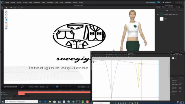 CLO3D (6-7) (AKILLI TASARIM) İLE KALIP VE DİKİŞ DERSİ – Screenshot 2