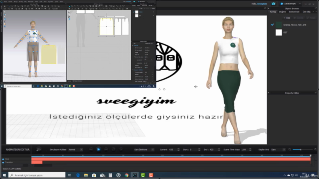 CLO3D (6-7) (AKILLI TASARIM) İLE KALIP VE DİKİŞ DERSİ – Screenshot 3