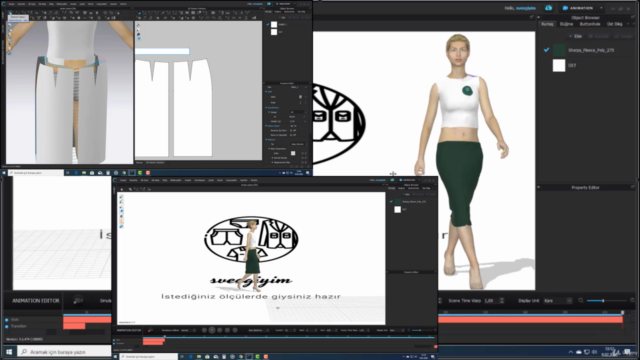 CLO3D (6-7) (AKILLI TASARIM) İLE KALIP VE DİKİŞ DERSİ – Screenshot 4