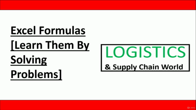 Microsoft Excel Formulas [Learn Them By Solving Problems] – Screenshot 1