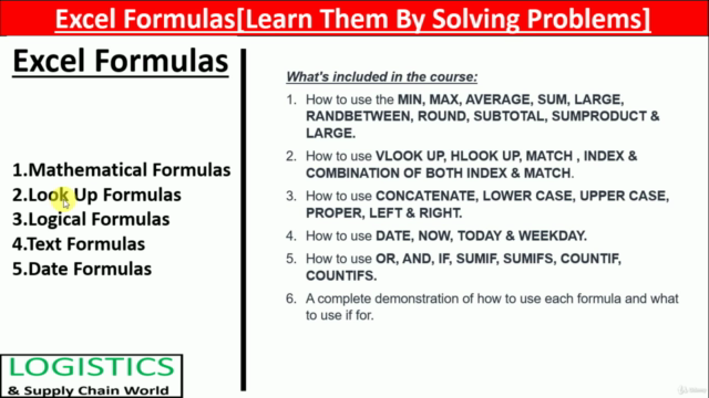 Microsoft Excel Formulas [Learn Them By Solving Problems] – Screenshot 3