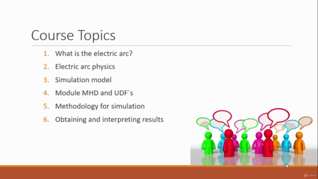 Electric Arc Simulation ANSYS Fluent with MHD module – Screenshot 1