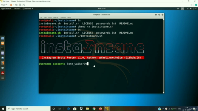 Ethical Hacking Course in Telugu - కంప్లీట్ ఎథికల్ హ్యాకింగ్ – Screenshot 4