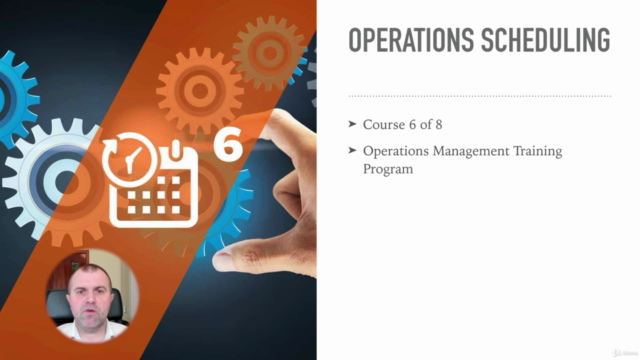 Operations Management: Operations Scheduling – Screenshot 1
